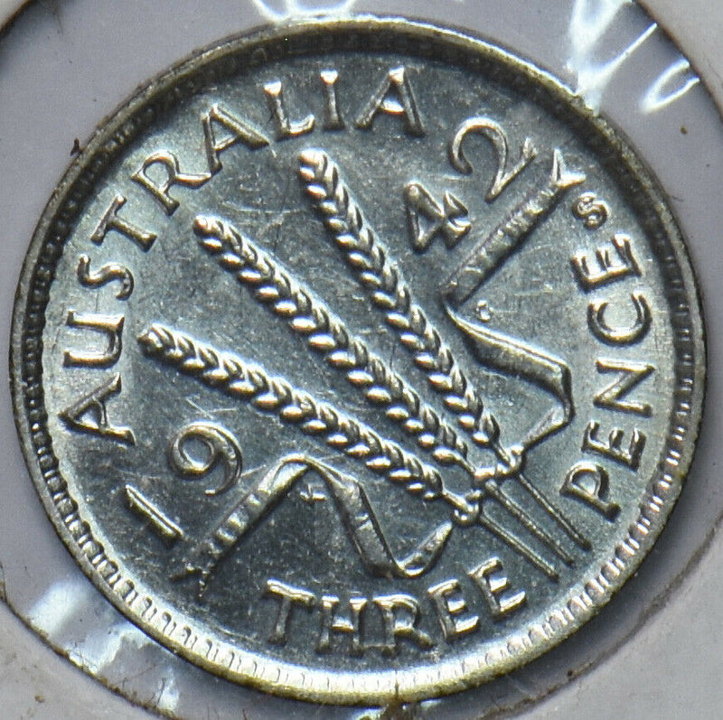 Australia 1942 S 3 Pence 902717 combine shipping