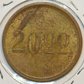 1900 ~50 Token/Medal Bird animal Eagle $20 U0130 combine shipping