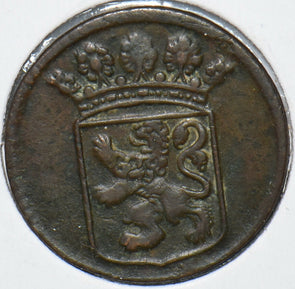 Netherlands East Indies 1746 Duit Lion animal 294868 combine shipping