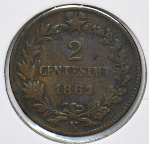 Italy 1862 2 Centesimi  191862 combine shipping