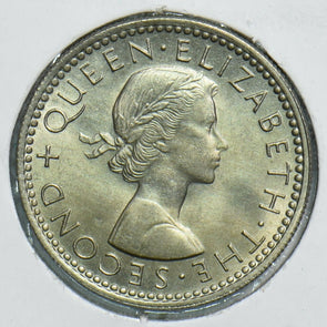 New Zealand 1963 6 Pence Bird animal 197930 combine shipping
