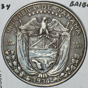 Panama 1934 1/2 Balboa Eagle animal 295951 combine shipping