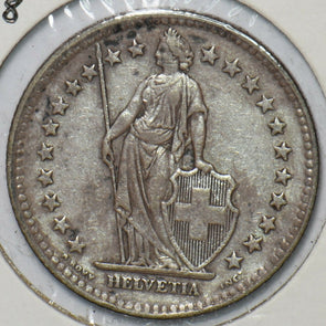 Switzerland 1948 2 Francs 151170 combine shipping