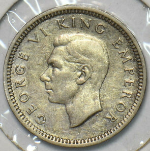 New Zealand 1942 3 Pence 152353 combine shipping