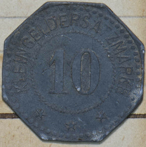 Germany 10 Pfennig Kelbra am Kyffhauser 293115 combine shipping
