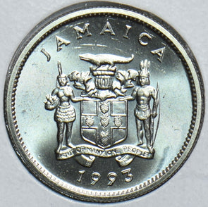 Jamaica 1993 5 Cents Crocodile animal 904656 combine shipping