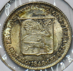 Venezuela 1948 1/4 Bolivar Horse animal 193928 combine shipping