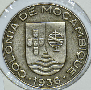 Mozambique 1936 1 Escudo 191595 combine shipping
