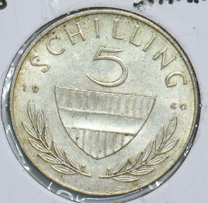 Austria 1960 5 Schilling Horse 198812 combine shipping