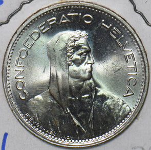 Switzerland 1965 Y 36 5 Francs UNC 294931 combine shipping