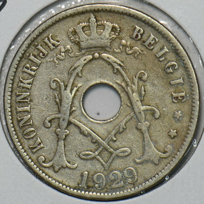 Belgium 1929 25 Centimes 151964 combine shipping