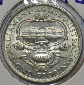 Australia 1927 Florin 294870 combine shipping