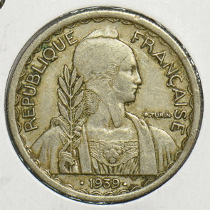 French Indo China 1939 20 Centimes 0 197830 combine shipping