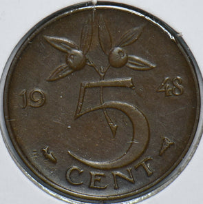 Netherlands 1948 5 Cents 902604 combine shipping