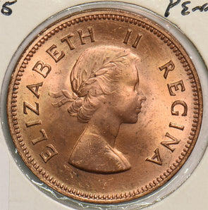 South Africa 1955 1/2 Penny 199266 combine shipping