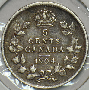 Canada 1904 5 Cents 903586 combine shipping