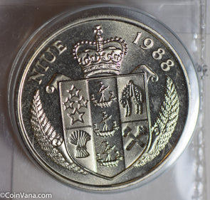 Niue 1988 $5 European football championship N0136 combine shipping