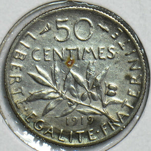 France 1919 50 Centimes 152916 combine shipping