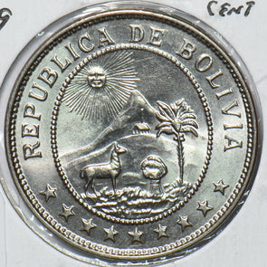 Bolivia 1939 50 Centavos 295677 combine shipping