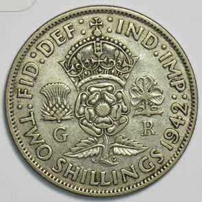 Great Britain 1942 2 Shillings 197400 combine shipping