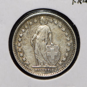 Switzerland 1920 1/2 Franc  900692 combine shipping
