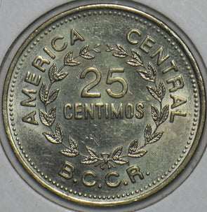 Costa Rica 1978 25 Centimos BU 196292 combine shipping