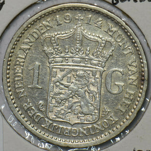 Netherlands 1914 Gulden Lion animal 490961 combine shipping