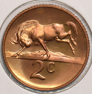 South Africa 1966 2 Cents Wildebeest 199259 combine shipping