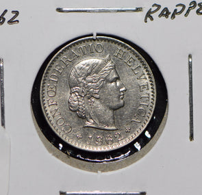 Switzerland 1962 5 Rappen  191759 combine shipping