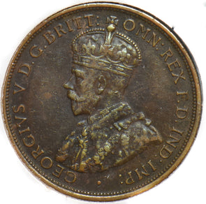 Australia 1915 Penny Georgivs V 490388 combine shipping