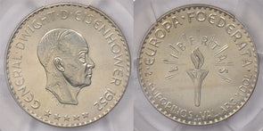 Germany 1952 HM 2 1/2 Europinos PCGS MS 66 Europa Eisenhower X#11 PC1443 combine