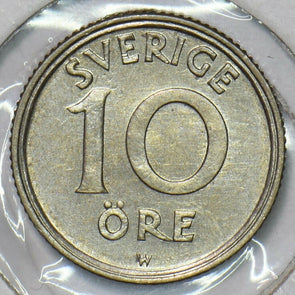 Sweden 1920 10 Ore BU 197077 combine shipping