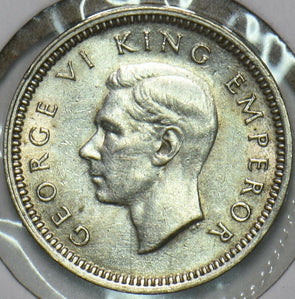 New Zealand 1940 3 Pence 196457 combine shipping