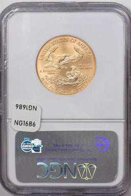 2004 25 Dollars gold NGC MS69 1/2 oz Gold Eagle NG1686* combine shipping