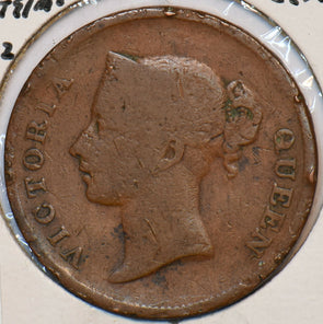 Straits Settlements 1862 Cent 194013 combine shipping