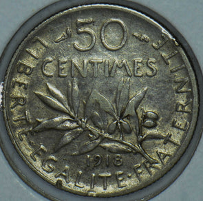 France 1918 50 Centimes 290784 combine shipping