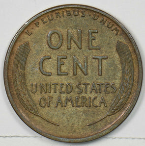 1915-D Lincoln Wheat Cent AU+ U0438