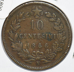 Italy 1866 10 Centesimi  191890 combine shipping