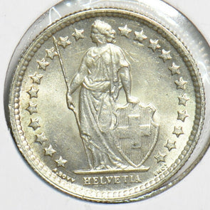 Switzerland 1959 1/2 Franc 240602 combine shipping