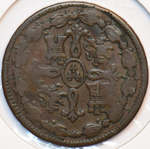 Spain 1818 8 Maravedis 294855 combine shipping