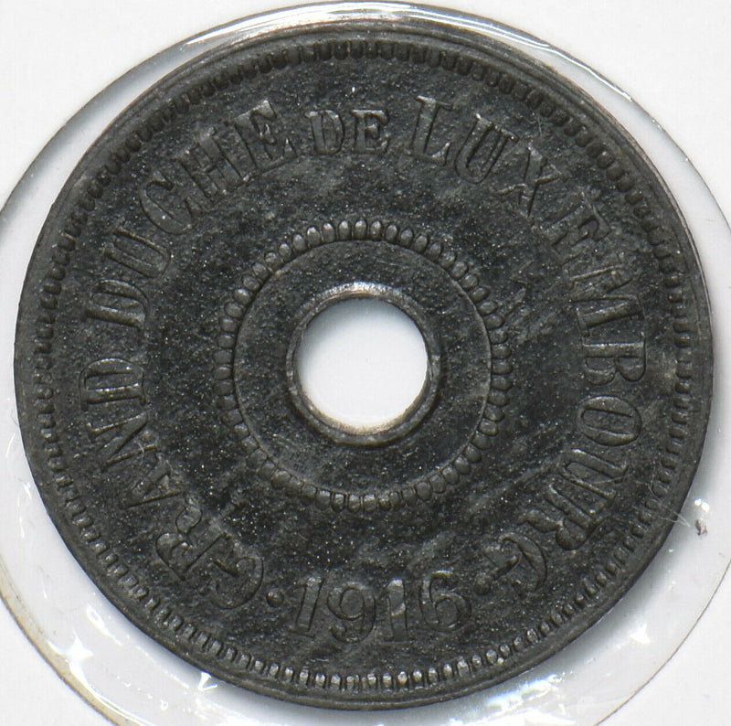 Luxembourg 1916 25 Centimes 296026 combine shipping