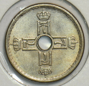 Norway 1950 25 Ore BU 298392 combine shipping