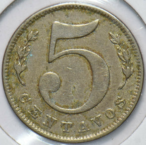 Colombia 1886 5 Centavos 293509 combine shipping