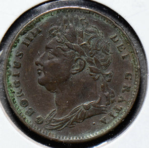 Great Britain 1822  Farthing  GR0215 combine shipping