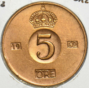 Sweden 1962 5 Ore 904010 combine shipping