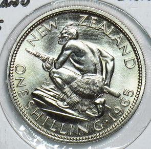 New Zealand 1965 Shilling 298814 combine shipping