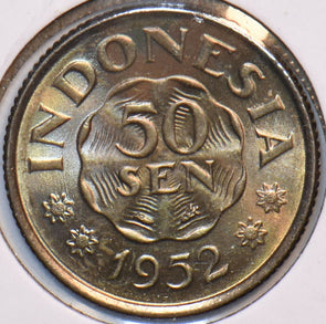 Indonesia 1952 50 Sen 296536 combine shipping