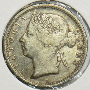 Straits Settlements 1900 10 Cents 153330 combine shipping