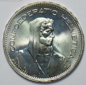 Switzerland 1965 B 5 Francs 294976 combine shipping