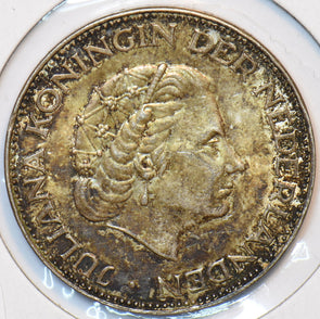 Netherlands 1960 2 1/2 Gulden 195346 combine shipping